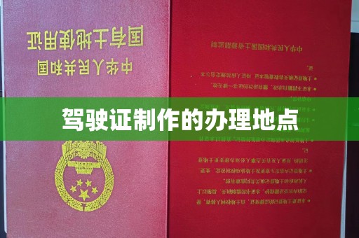 雅安驾驶证制作的办理地点