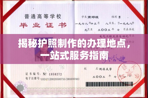 雅安揭秘护照制作的办理地点，一站式服务指南